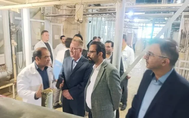 پایش بهداشتی مجتمع کشت، صنعت و دامپروری مغان