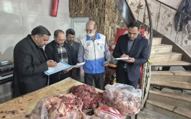 معدوم سازی ۱۱۸۱ کیلوگرم مواد غذایی فاسد در زنجان