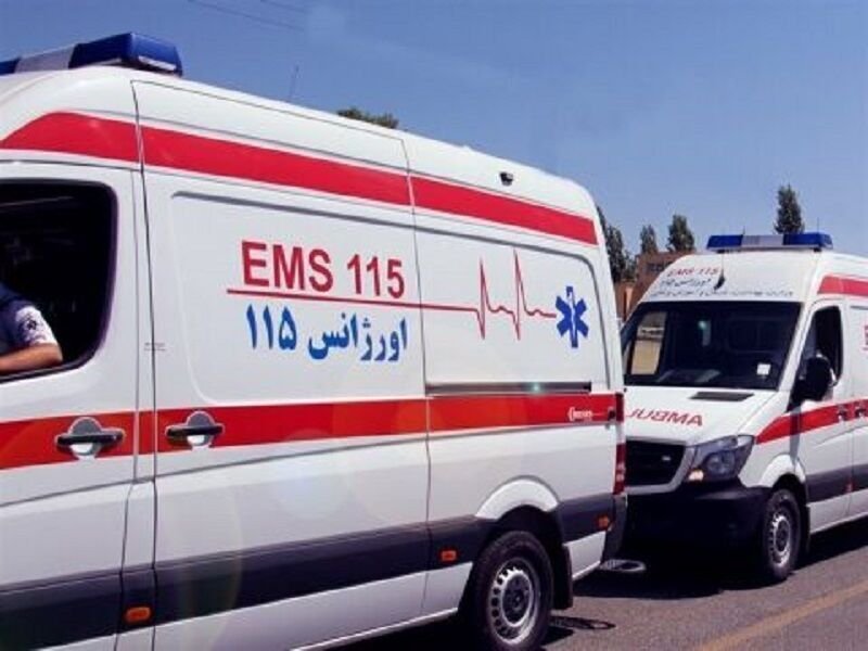 عزام تیم عملیاتی اورژانس خوزستان به آیین تشییع رهبر شهید انقلاب