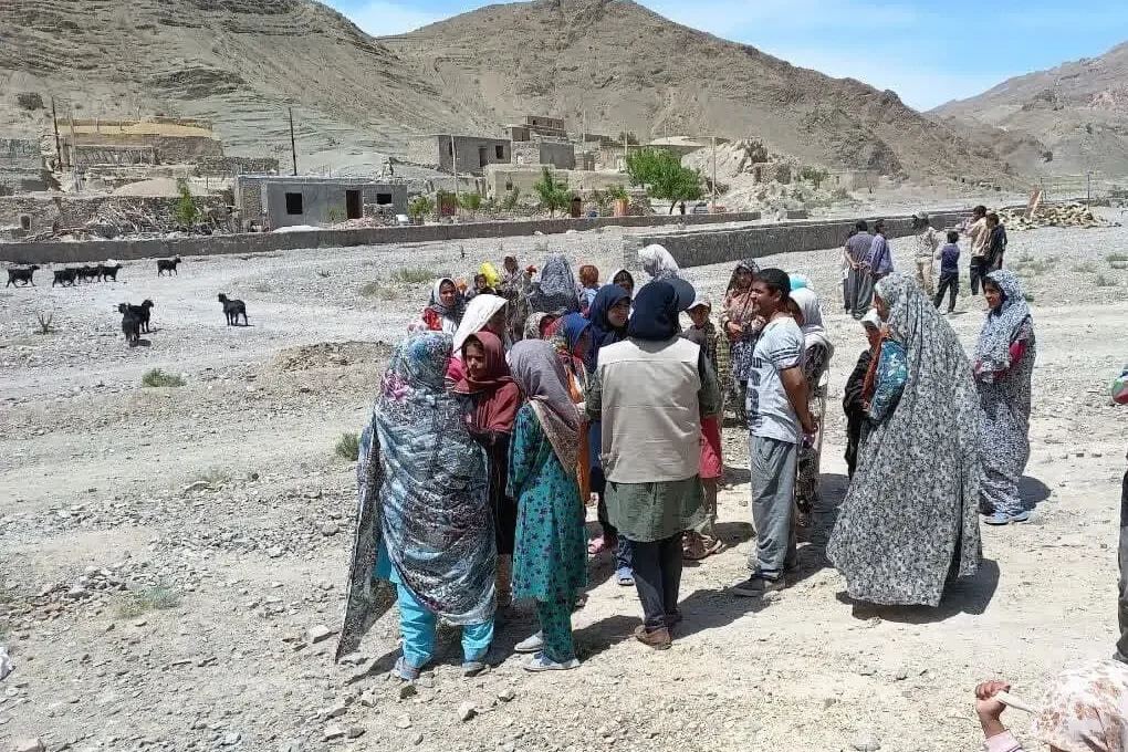 آبرسانی به روستای گل نی | شبکه آبرسانی در یک ماه آینده به پایان می‌رسد