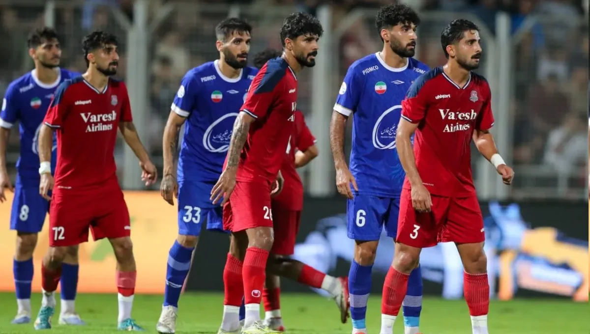 تساوی استقلال و نساجی مازندران در نیمه اول
