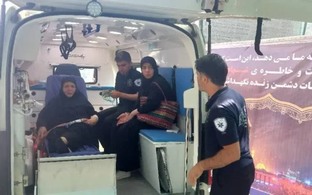 خدمات شبانه‌روزی دانشگاه علوم پزشکی تبریز به زائران اربعین با بیش از ۵۰۰۰ خدمت