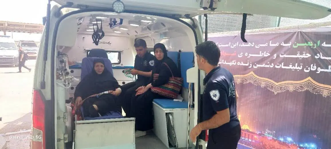 خدمات شبانه‌روزی دانشگاه علوم پزشکی تبریز به زائران اربعین با بیش از ۵۰۰۰ خدمت