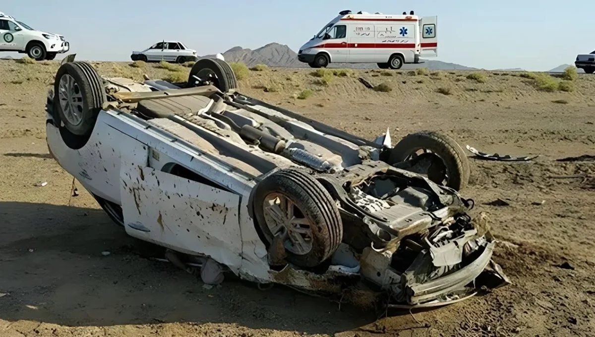 چهار نفر جان خود را در پی واژگونی سمند در محور فریدن به تیران از دست دادند