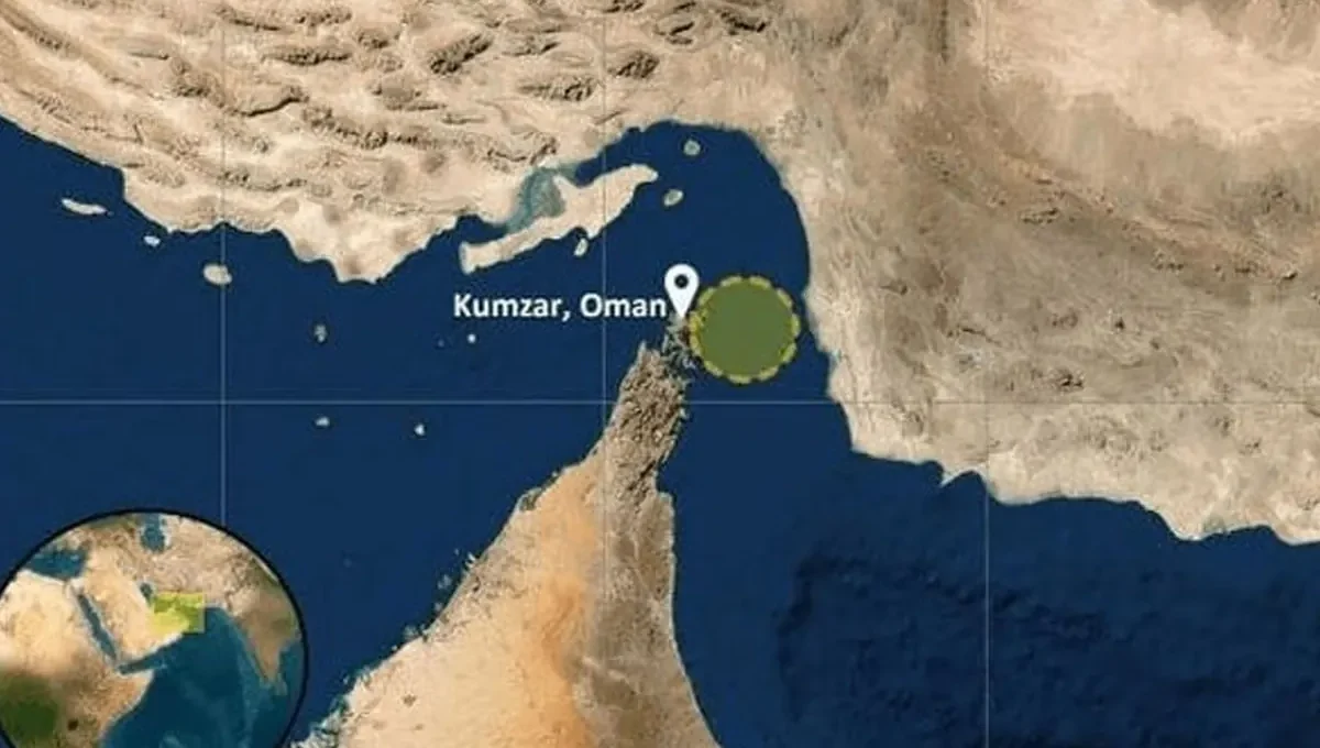 دو انفجار در نفتکش در حال گذر از تنگه هرمز (۱۵ مرداد ۱۴۰۵)