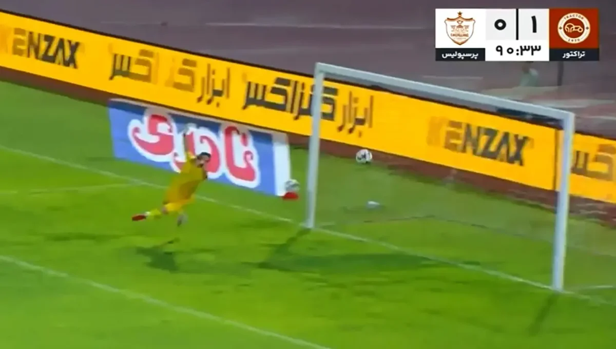 خلاصه بازی پرسپولیس تراکتور | 1 - پرسپولیس 0