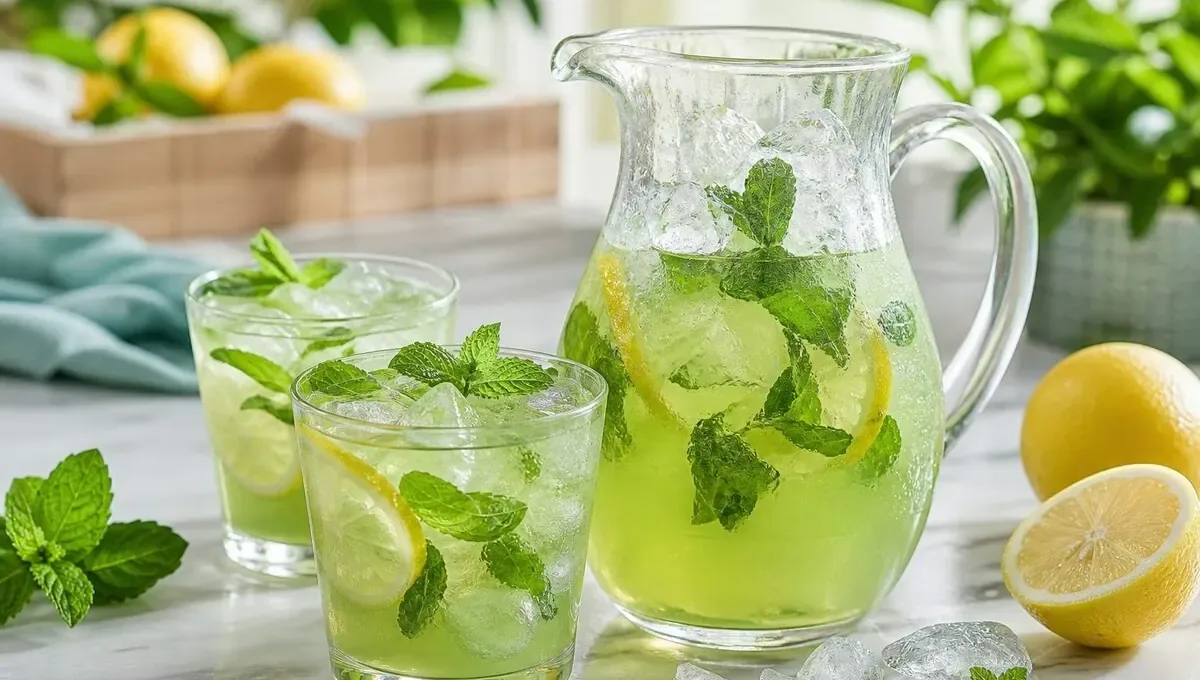 روش تهیه شربتی خنک‌تر از موهیتو با نعناع