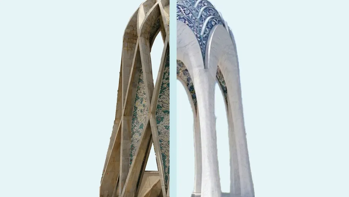 انتقادات درباره طراحی آرامگاه خیام