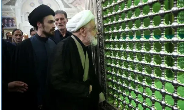 مهدی کروبی | حضور مهدی کروبی در حرم امام خمینی(ره)