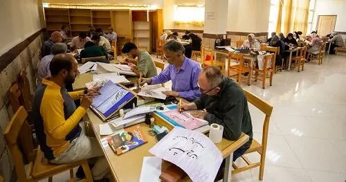 آنتن | خوشنویسی قزوین روی آنتن ملی می‌رود